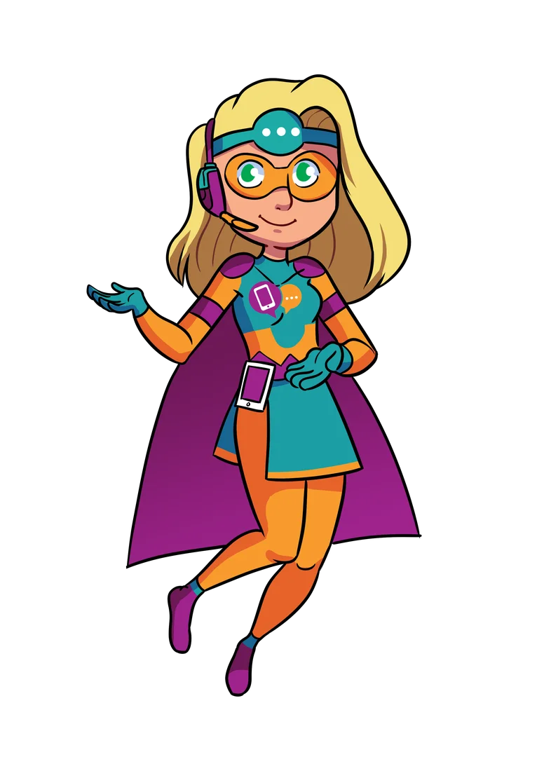 hey contact heroes Heldin heißt Sie willkommen